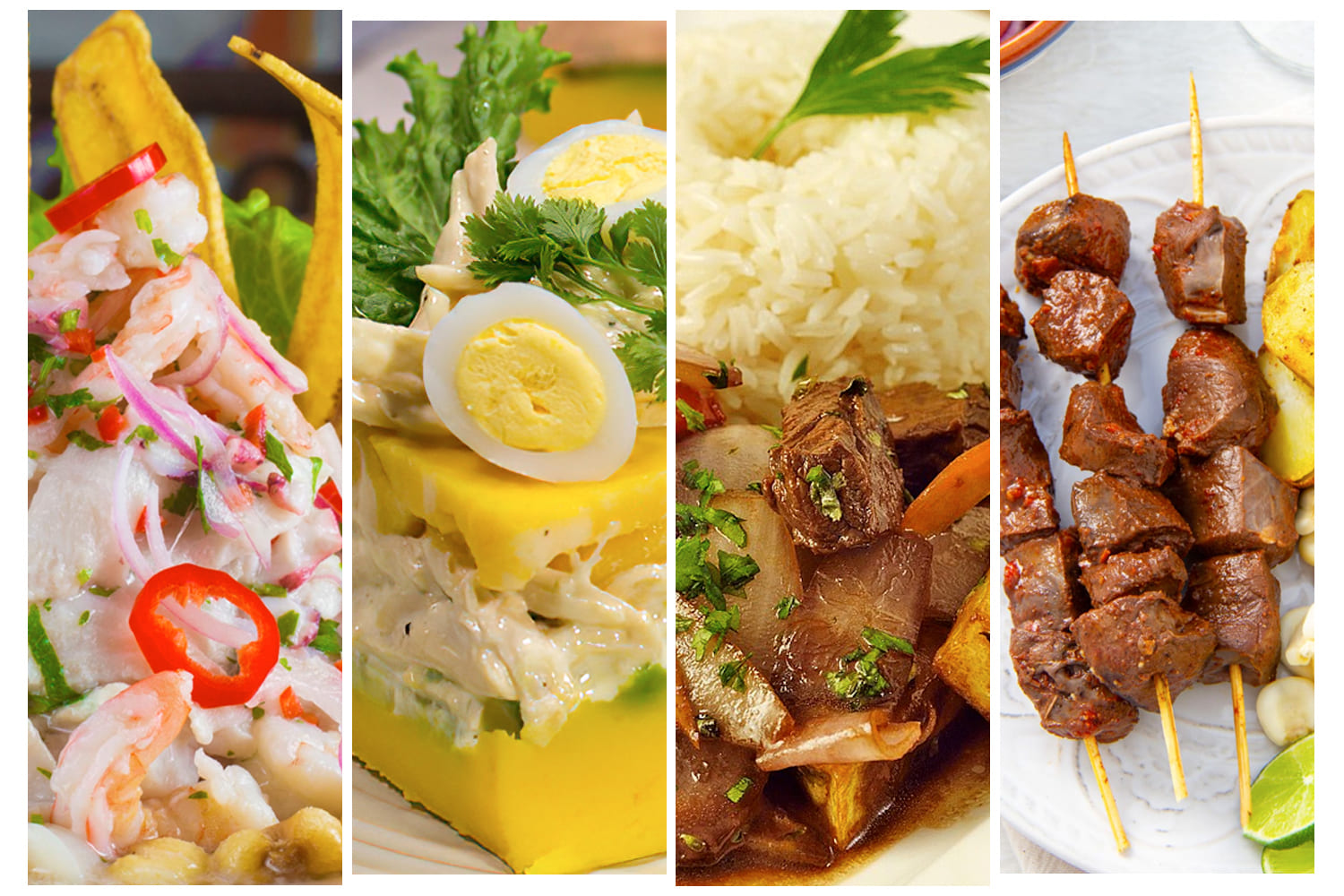 Disfruta de la comida peruana